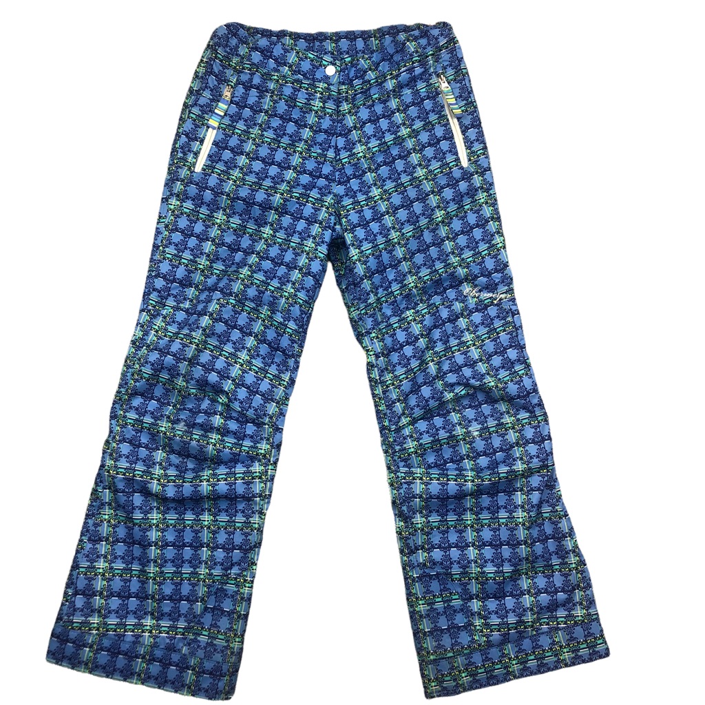 Obermeyer Insulated Snow Pants Ski Blue Juniors 14